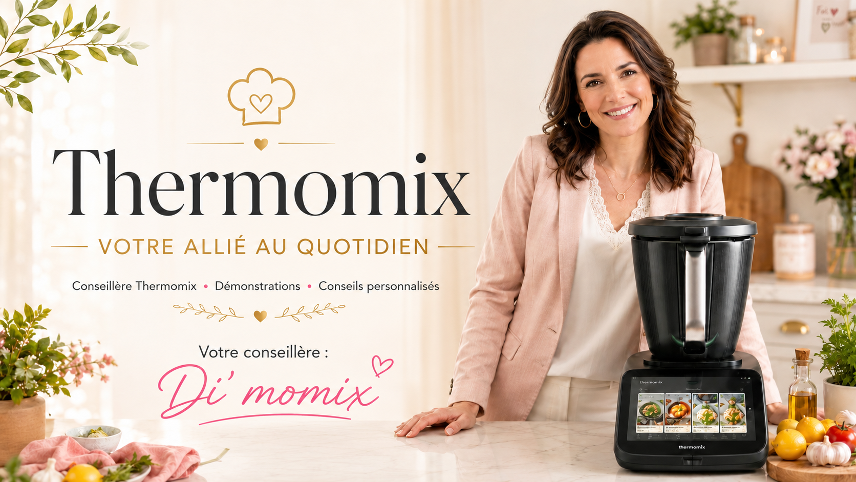 Thermomix présenté par votre conseillère Di'momix